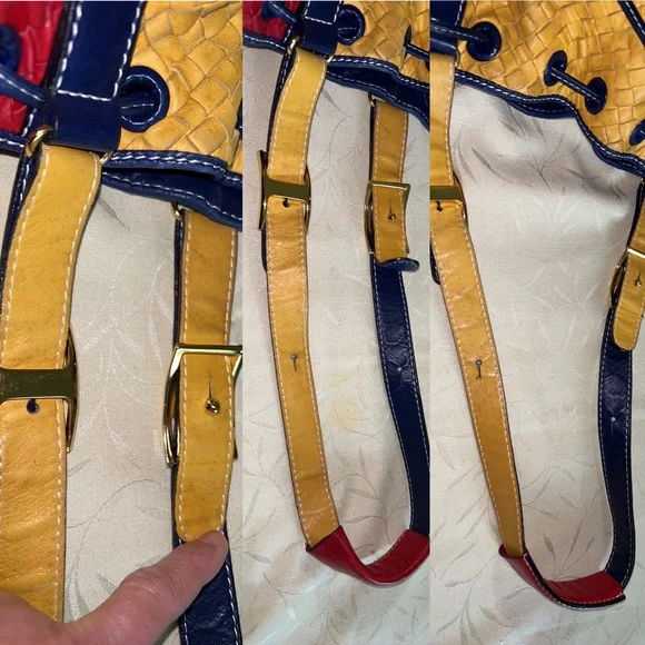 Bottega Veneta multicolour Woven Bucket Bag - Picture 15 of 17